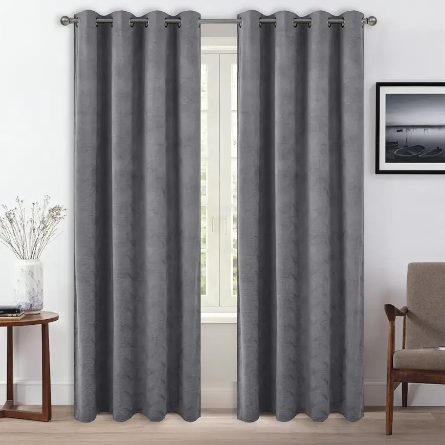 Závěs na kroužcích ADA YC12081/240G/M2/63/140X250 šedý