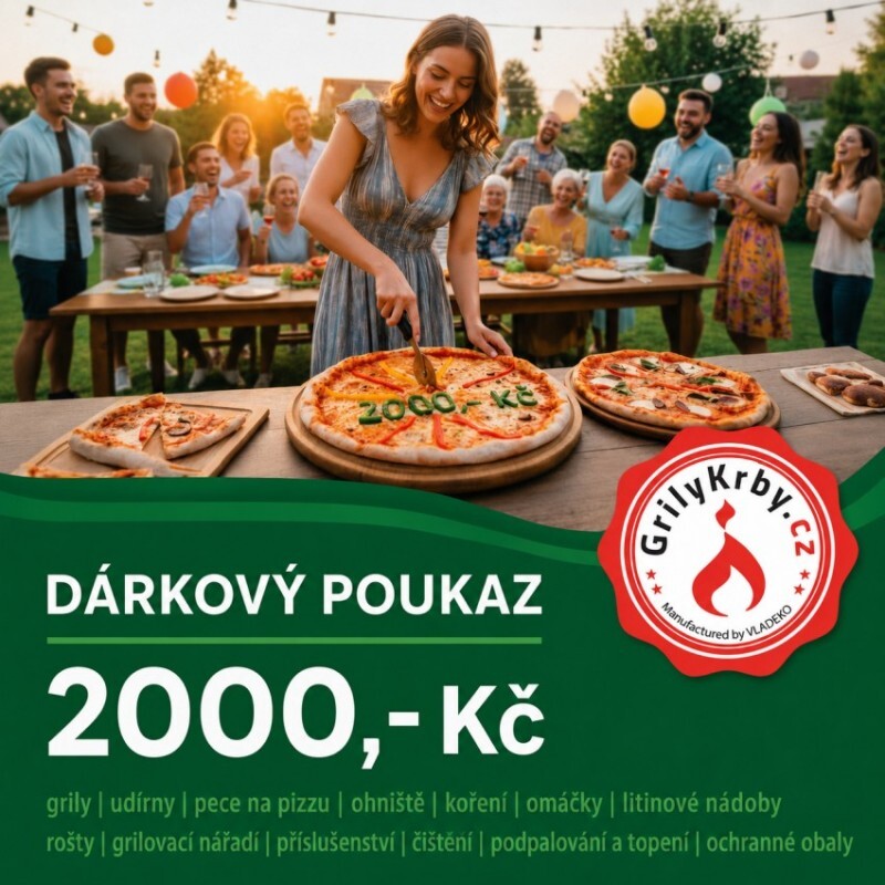 Dárkový poukaz na 2 000 Kč Vladeko