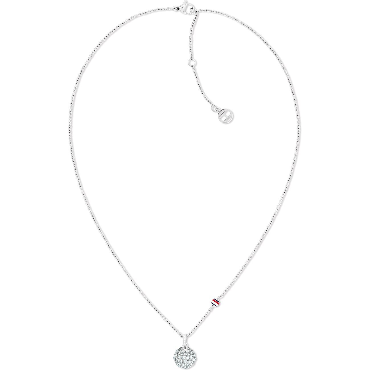 Tommy Hilfiger Dámský ocelový náhrdelník s krystaly 2781074