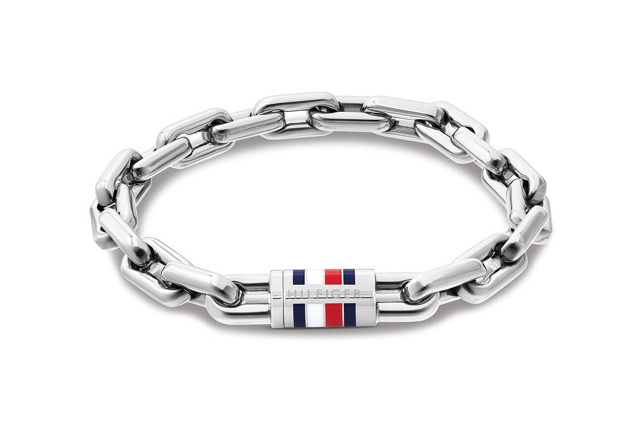 Tommy Hilfiger Výrazný ocelový náramek Men`s Chain 2790751