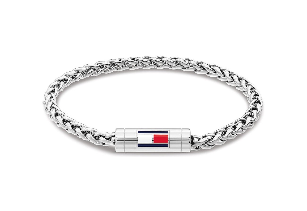 Tommy Hilfiger Pánský ocelový náramek Adjustable Barrel 2790743