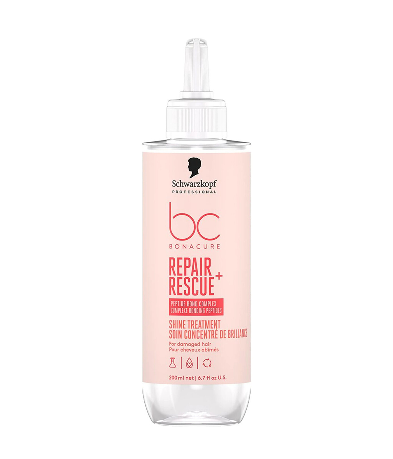 Schwarzkopf Professional Kúra pro lesk vlasů Repair Rescue+ Shine Treatment 200 ml