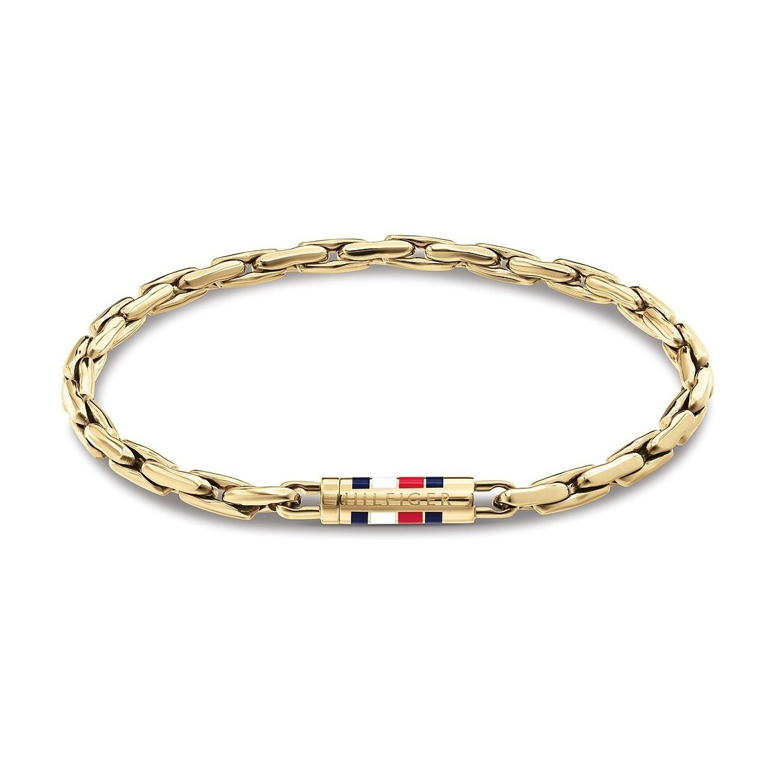 Tommy Hilfiger Originální pozlacený náramek Men`s Chain 2790748 17,5 cm