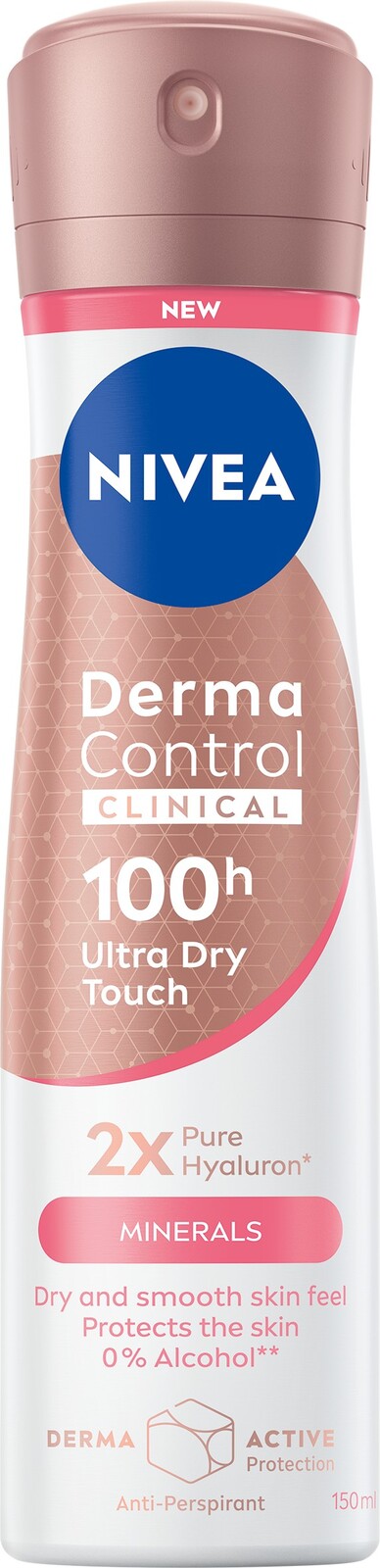 Nivea Antiperspirant ve spreji Derma Dry Control (Anti-Perspirant) 150 ml
