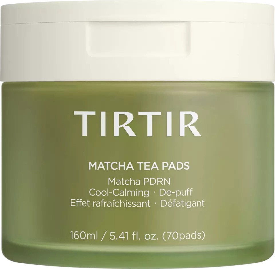 TIRTIR Zklidňující pleťové tampony Matcha Tea Pads 70 ks