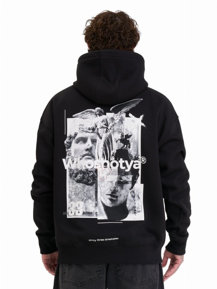 Whoshotya Ethereal Heavy Oversize Hoodie Black black XL