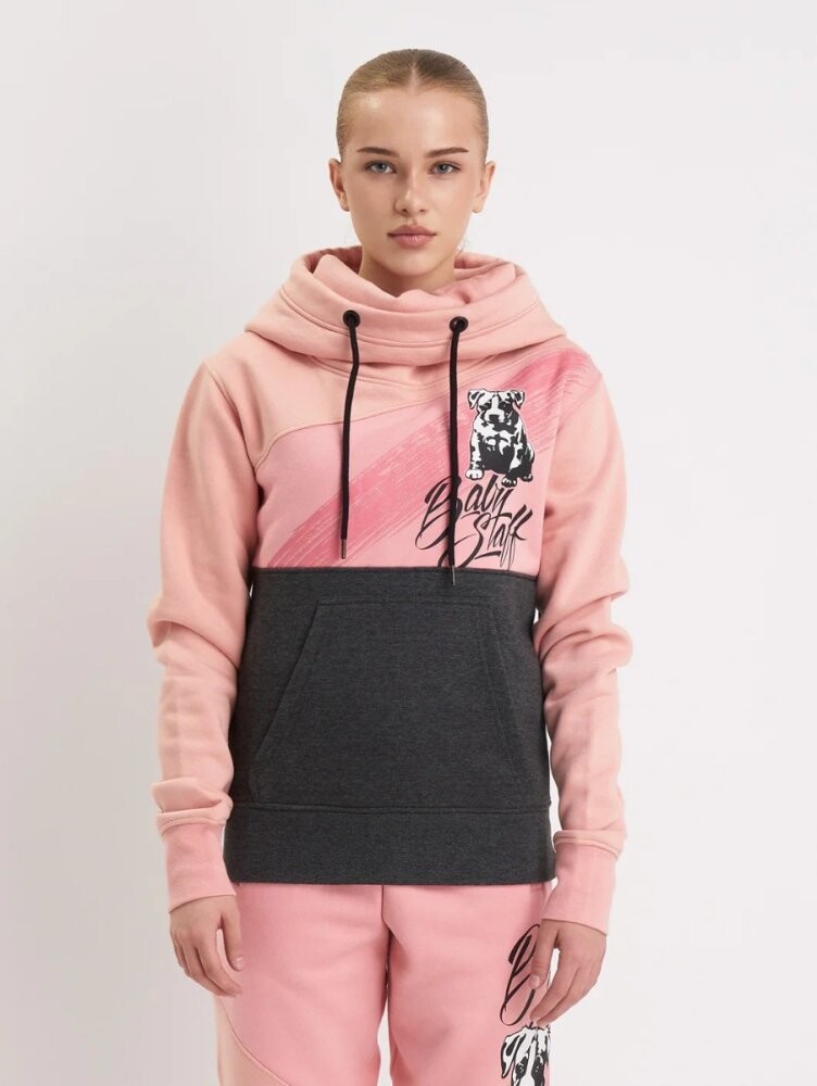 Babystaff Buckes Hoodie pink pink XL