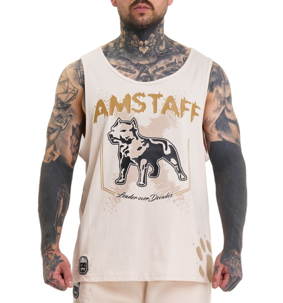 Amstaff Kaldar Tanktop Creamwood S