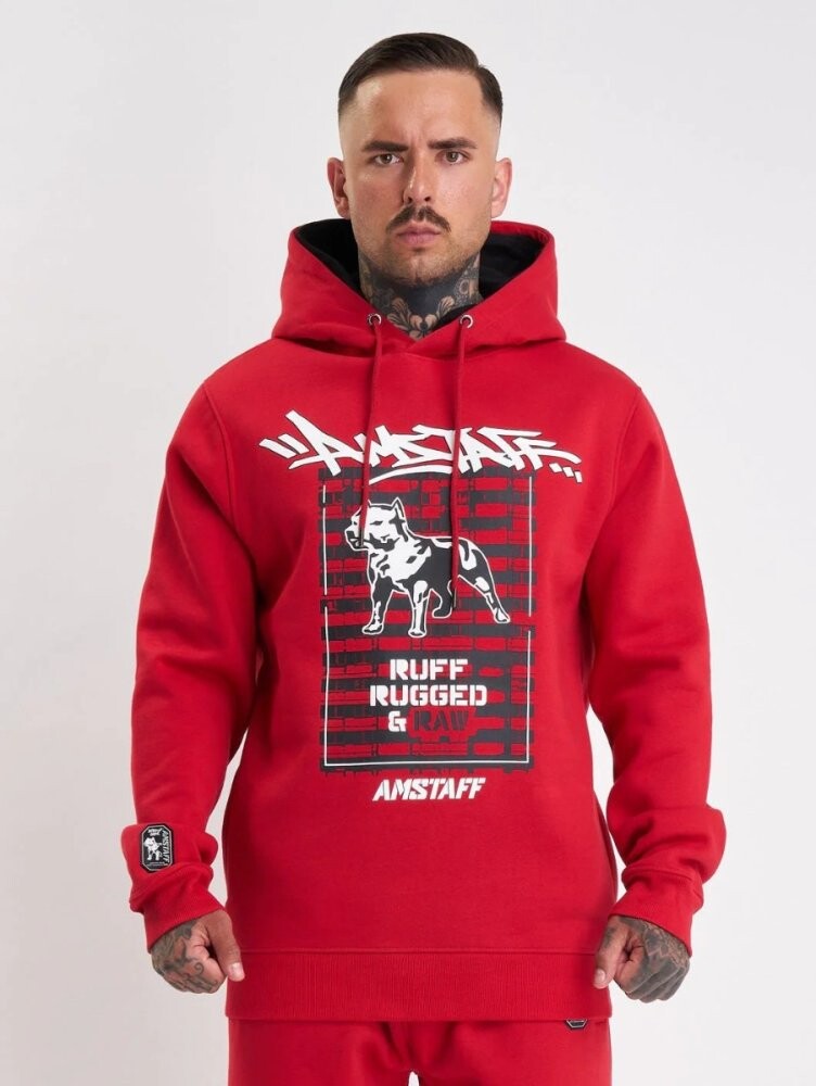 Amstaff Lucian Hoodie Red red M