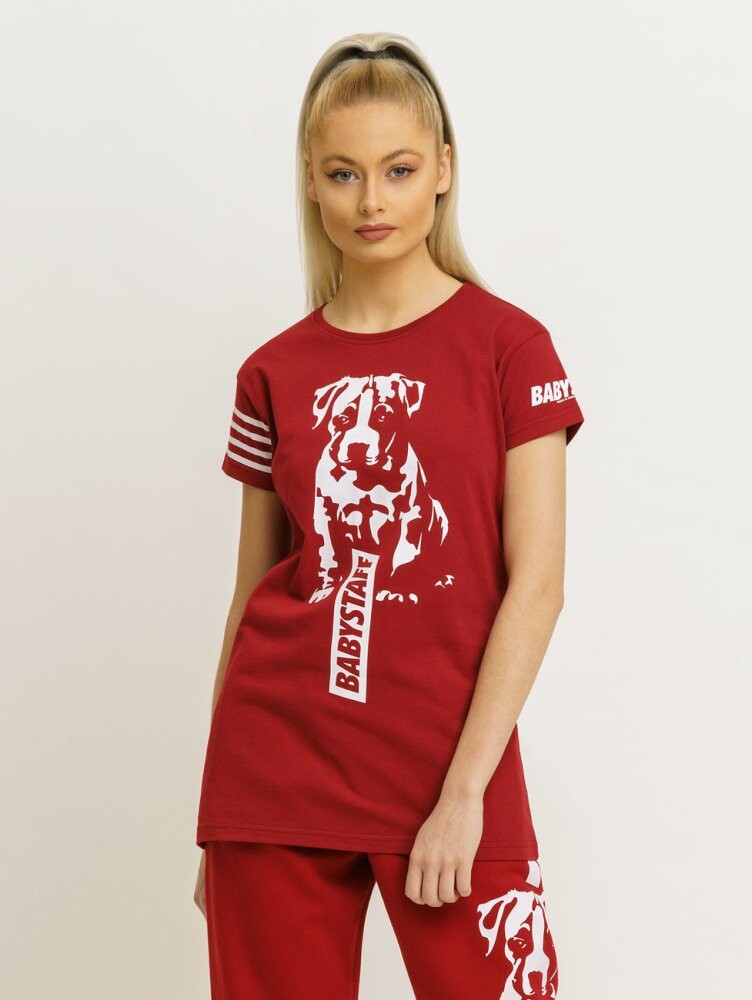 Babystaff Juet T-Shirt - bordeaux S