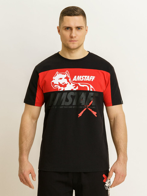 Amstaff / Hadiri T-Shirt red S
