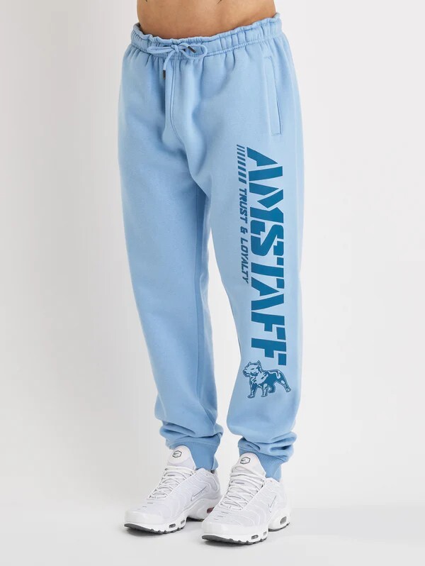 Amstaff Logo 2.0 Sweatpants Horizon Double Blue blue L