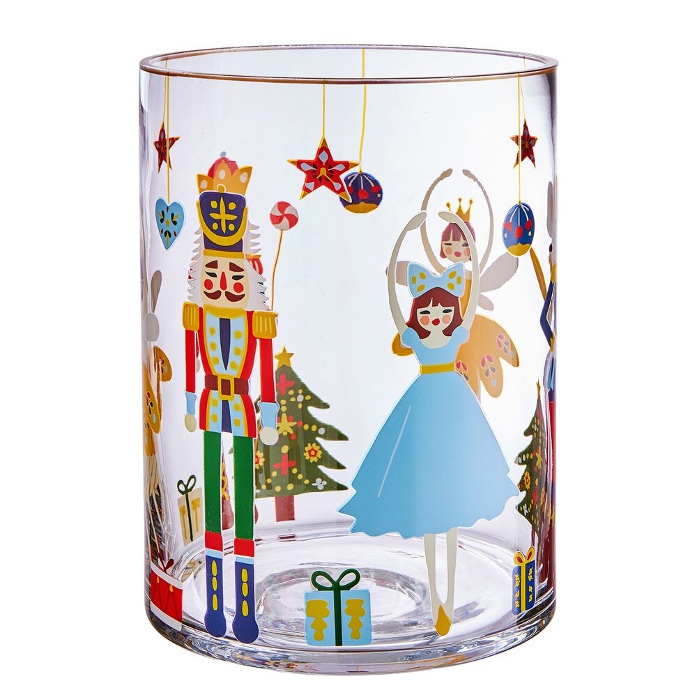 CHRISTMAS DELIGHT Lucerna louskáček 20 cm