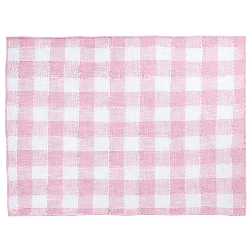 MEDLEY Prostírání látkové kostka 47 x 35 cm - sv. růžová