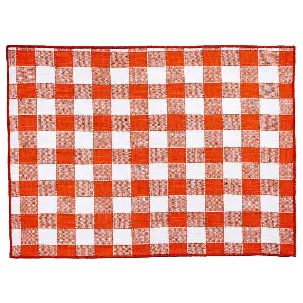 MEDLEY Prostírání látkové kostka 47 x 35 cm - oranžová