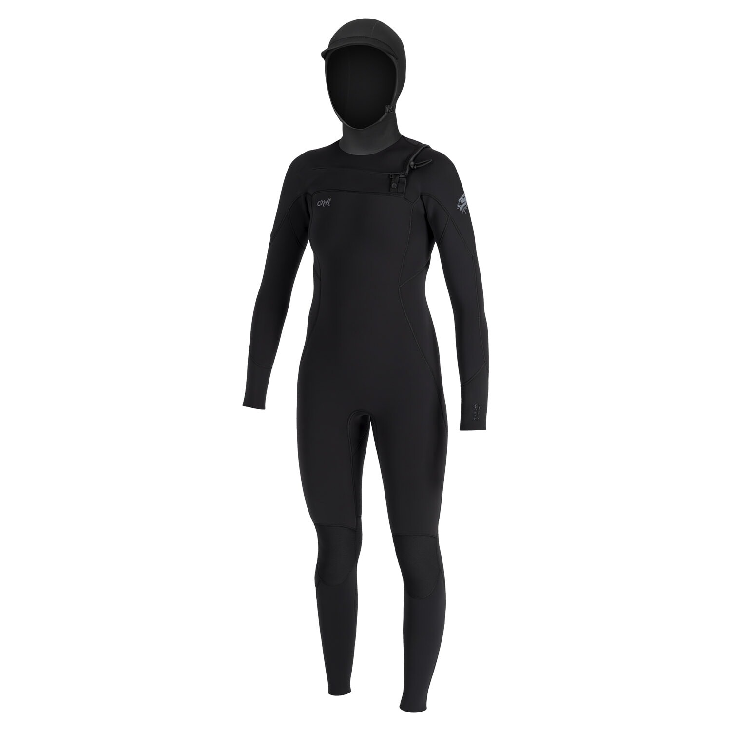 O'Neill Wms Epic 6/4 Chest Zip W/Hood