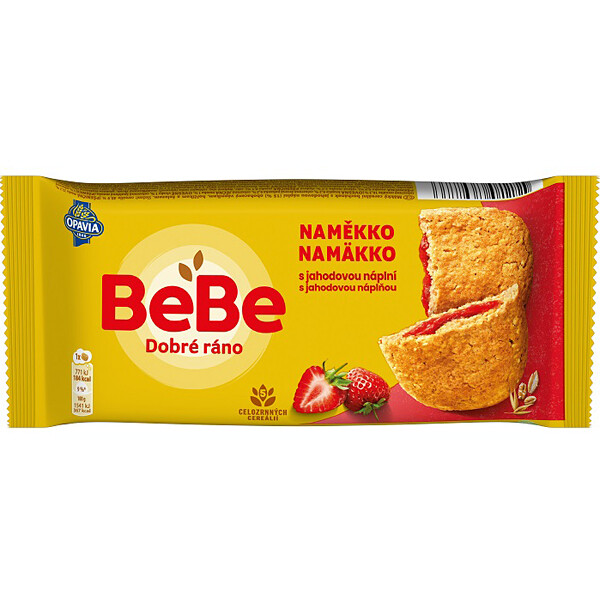 BeBe Dobré Ráno Naměkko Plněné Jahoda 50g