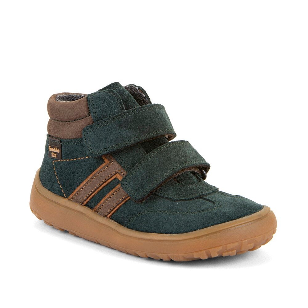 Chlapecké celoroční kotníkové barefoot boty F-MOTION TEX PETROLEUM Froddo G3110285-4 - 24