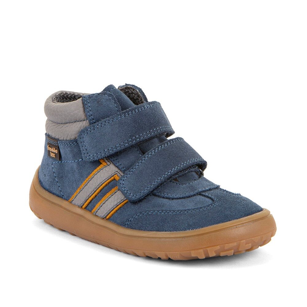 Chlapecké celoroční kotníkové barefoot boty F-MOTION TEX DENIM Froddo G3110285-2 - 24