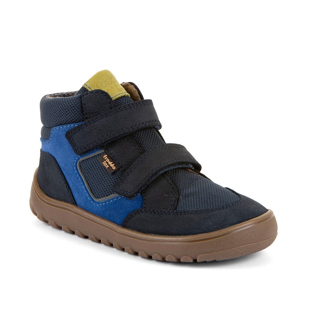 Chlapecké celoroční kotníkové barefoot boty UP HILL TEX DARK BLUE Froddo G3110281 - 24