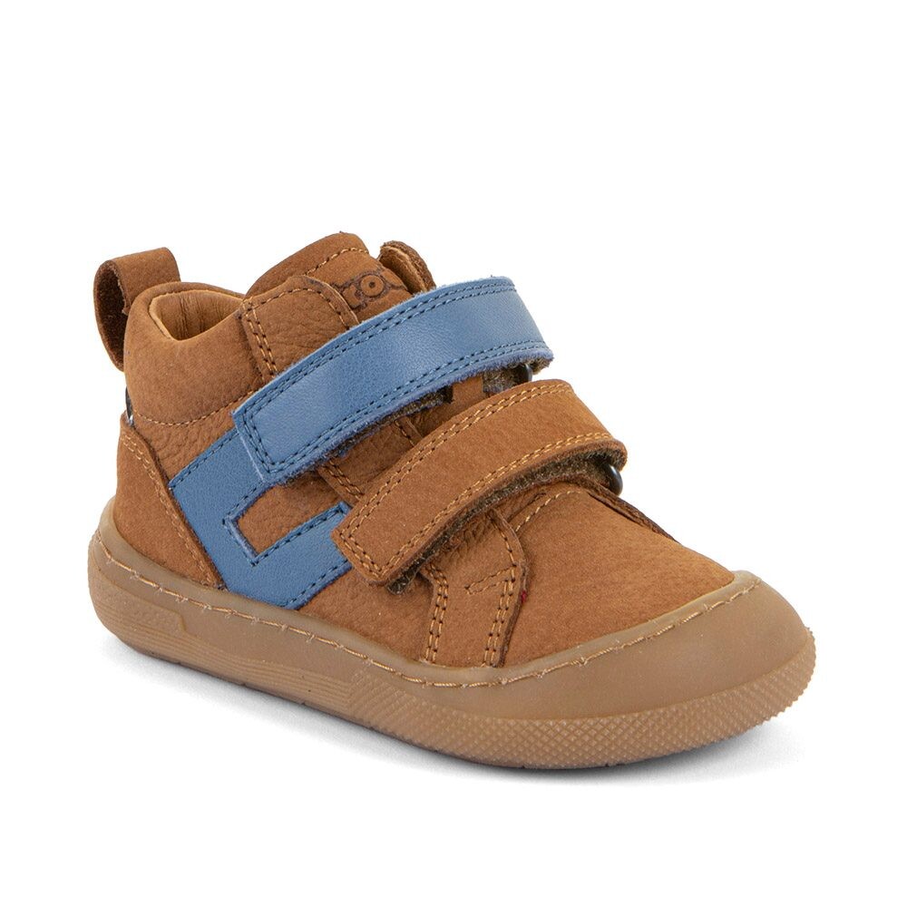Chlapecké celoroční kotníkové barefoot boty MALY F COGNAC Froddo G2130380-1 - 22