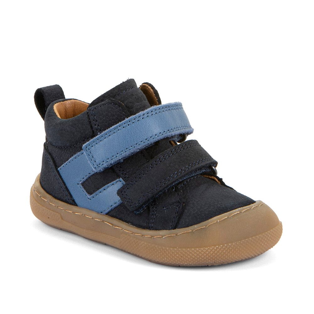 Chlapecké celoroční kotníkové barefoot boty MALY F DARK BLUE Froddo G2130380 - 22