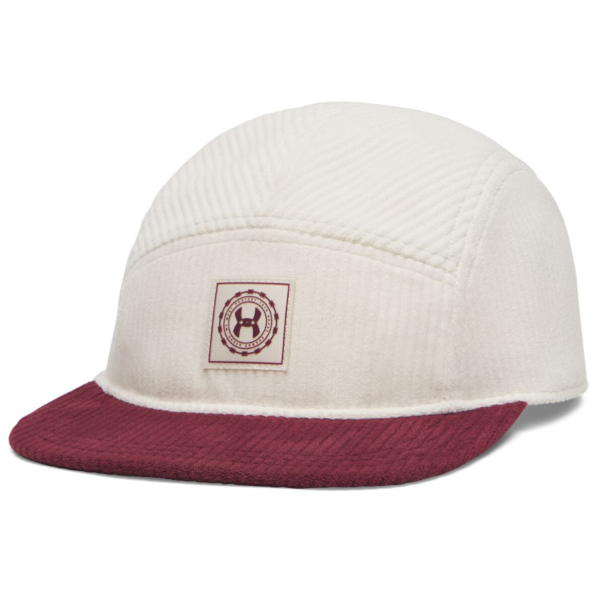 Kšiltovka Under Armour M Essential Corduroy Camper Velikost: UNI / Barva: šedá/červená