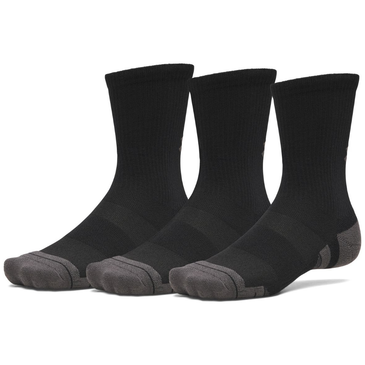 Sada ponožek Under Armour New UA Perf Tech 3Pk Crew Velikost ponožek: 42-47,5 / Barva: černá