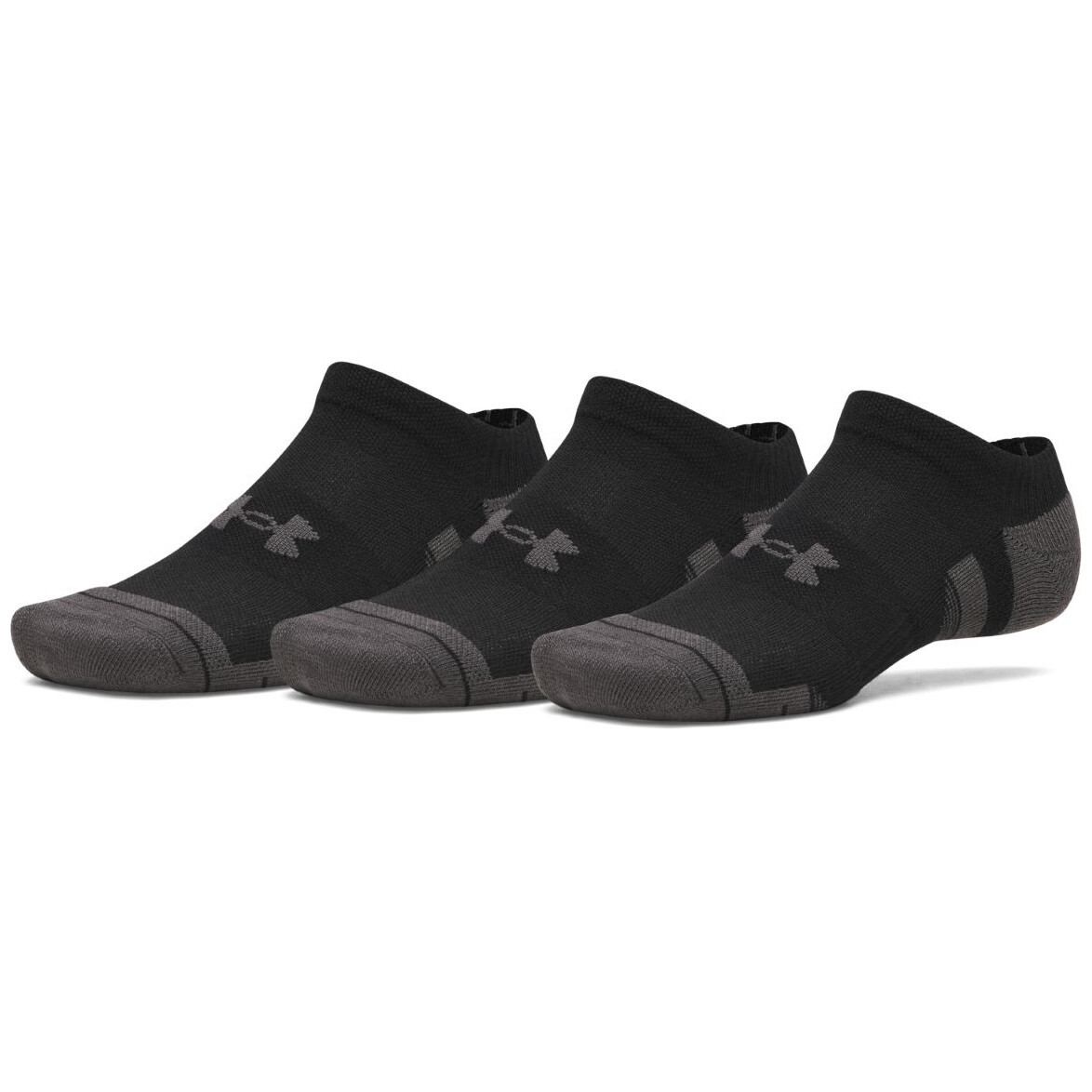 Sada ponožek Under Armour New UA Perf Tech 3Pk Ns Velikost ponožek: 36,5-42 / Barva: černá