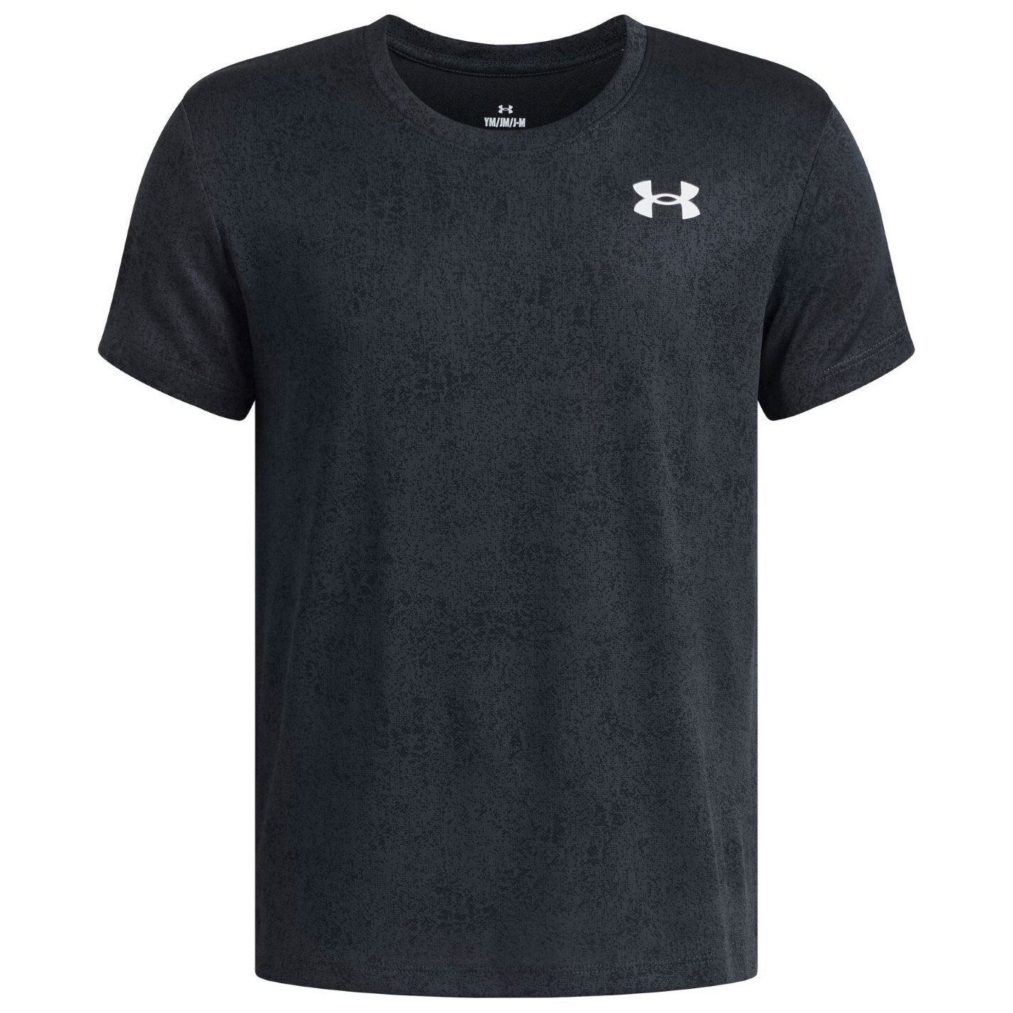 Dětské funkční triko Under Armour UA Tech Tee Pixelate Anthracite Dětská velikost: 118-127 / Barva: tmavě šedá