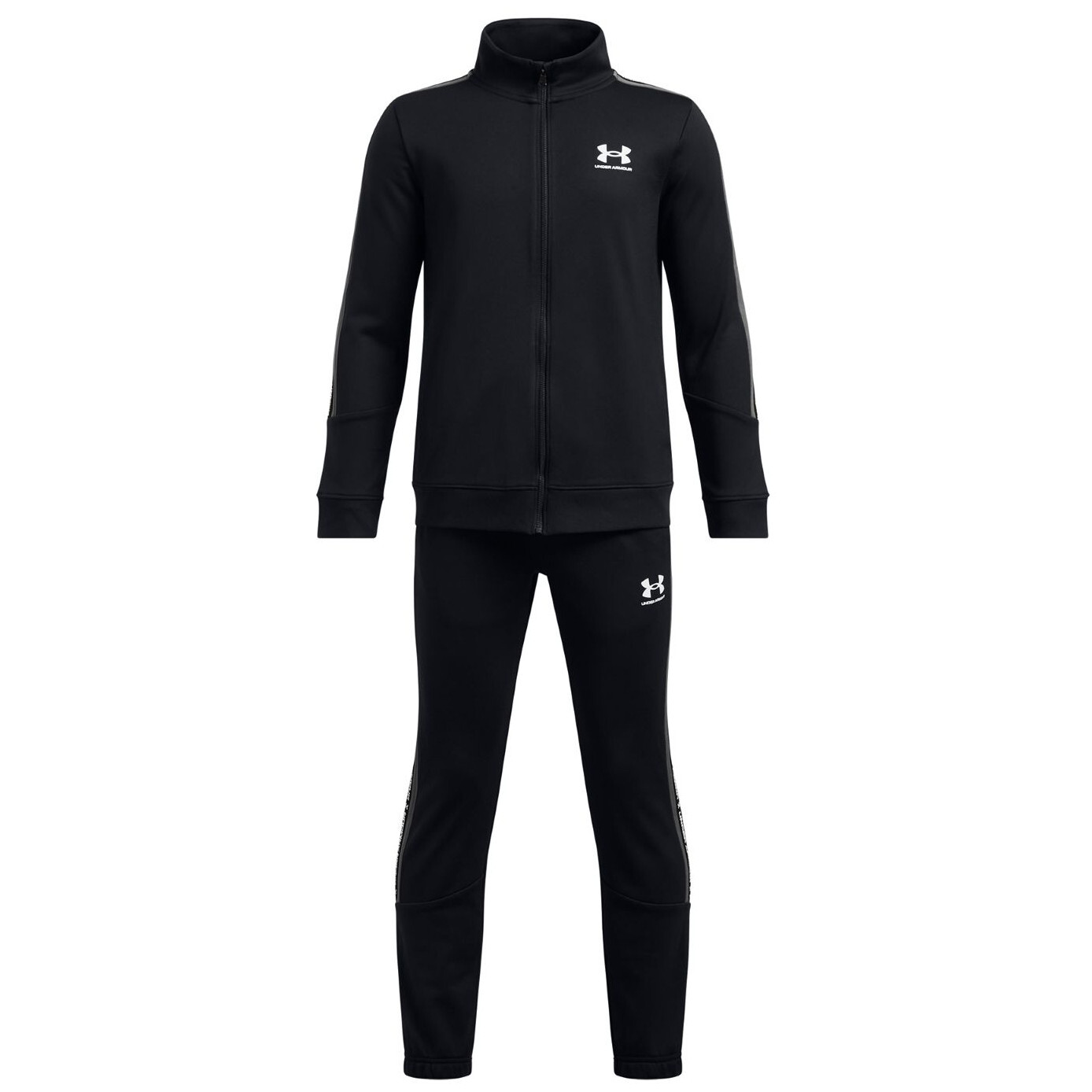 Tepláková souprava Under Armour UA B Icon Knit Tracksuit Black Dětská velikost: 128-134 / Barva: černá