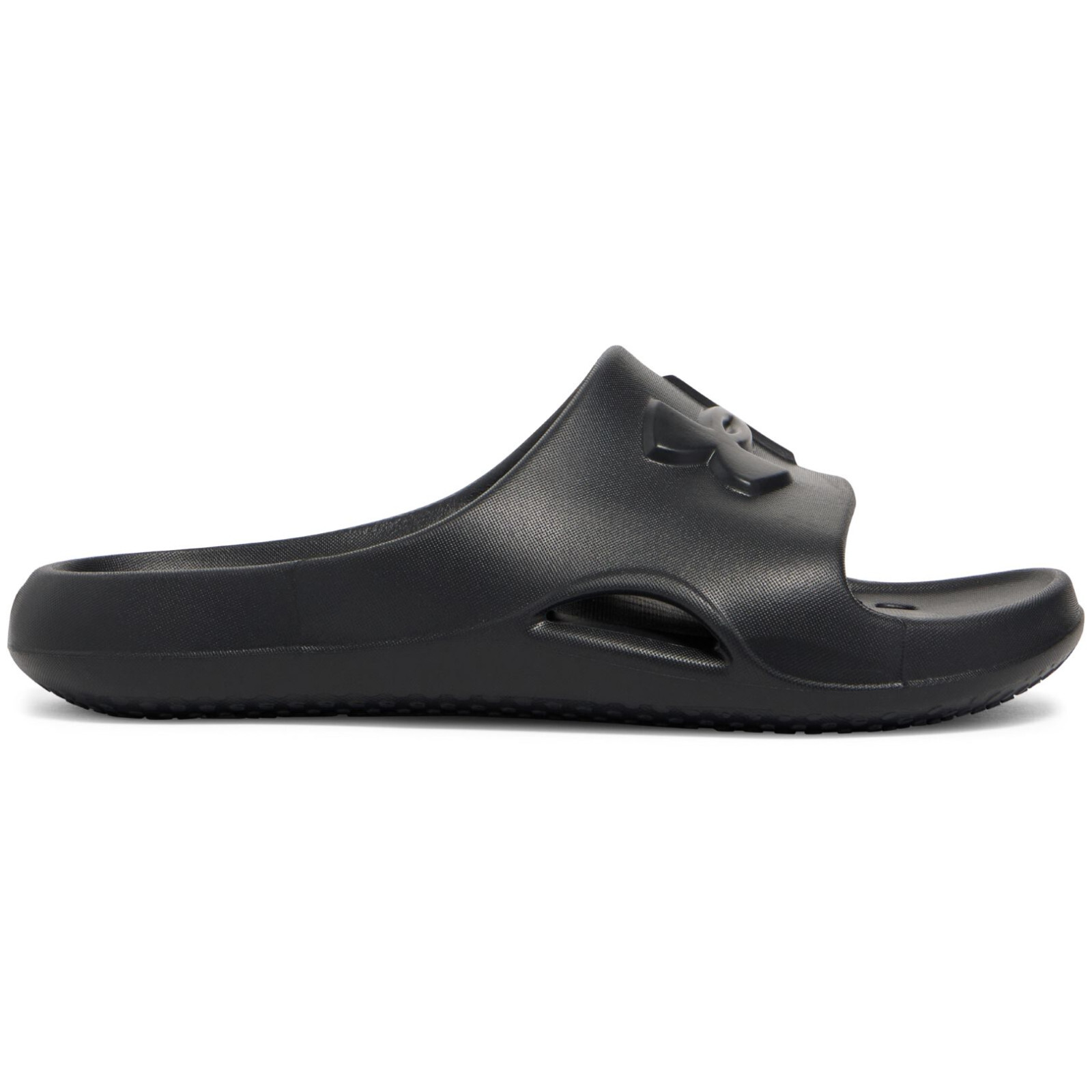 Dětské pantofle Under Armour UA B Locker V SL Black Velikost bot (EU): 36 / Barva: černá/bílá