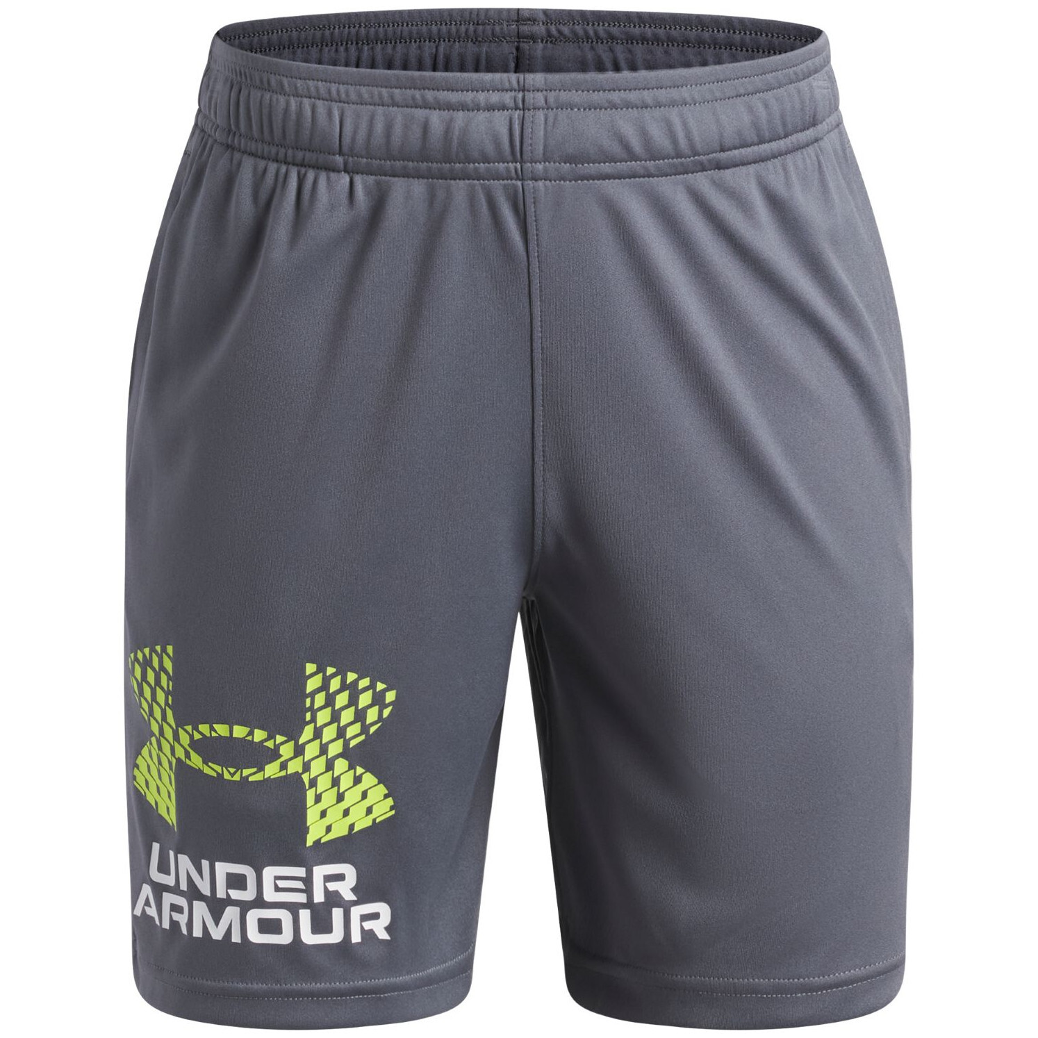 Dětské kraťasy Under Armour UA Tech Logo Shorts Castlerock Dětská velikost: 160-164 / Barva: šedá