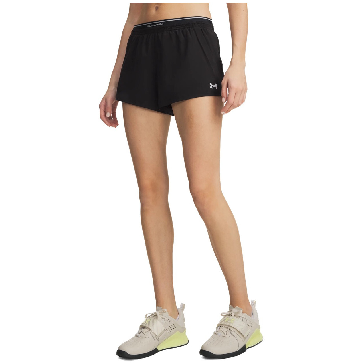 Dámské kraťasy Under Armour UA Vanish Woven 3in Shorts Velikost: S / Barva: černá