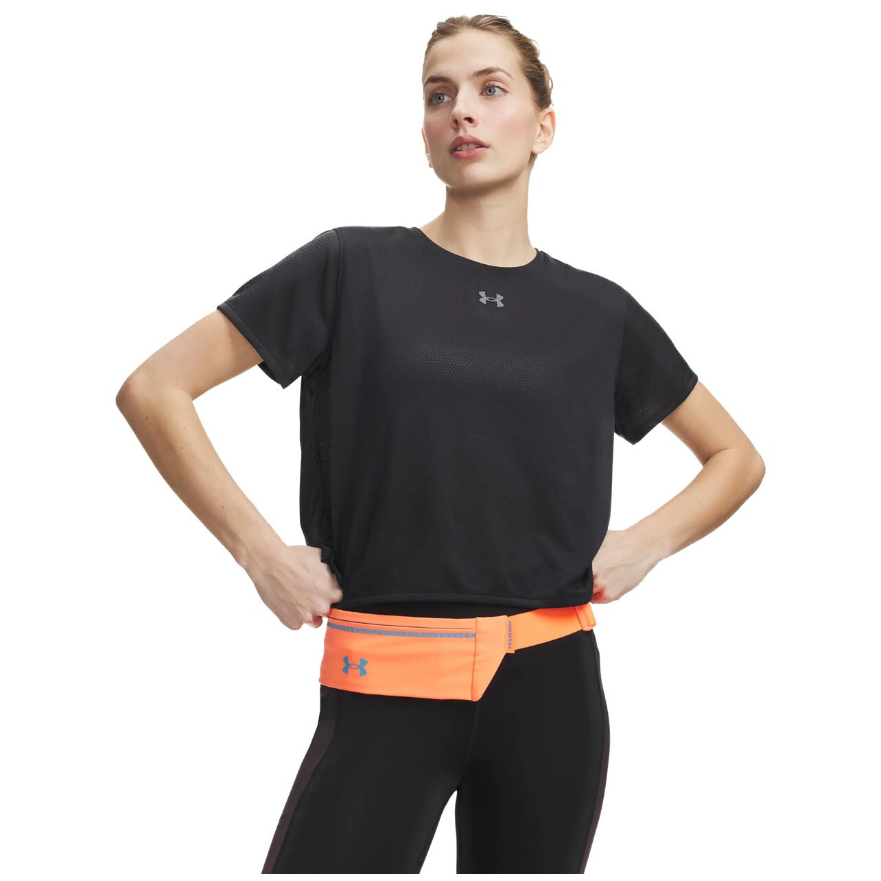 Dámské triko Under Armour UA Velociti Shortsleeve Velikost: S / Barva: černá