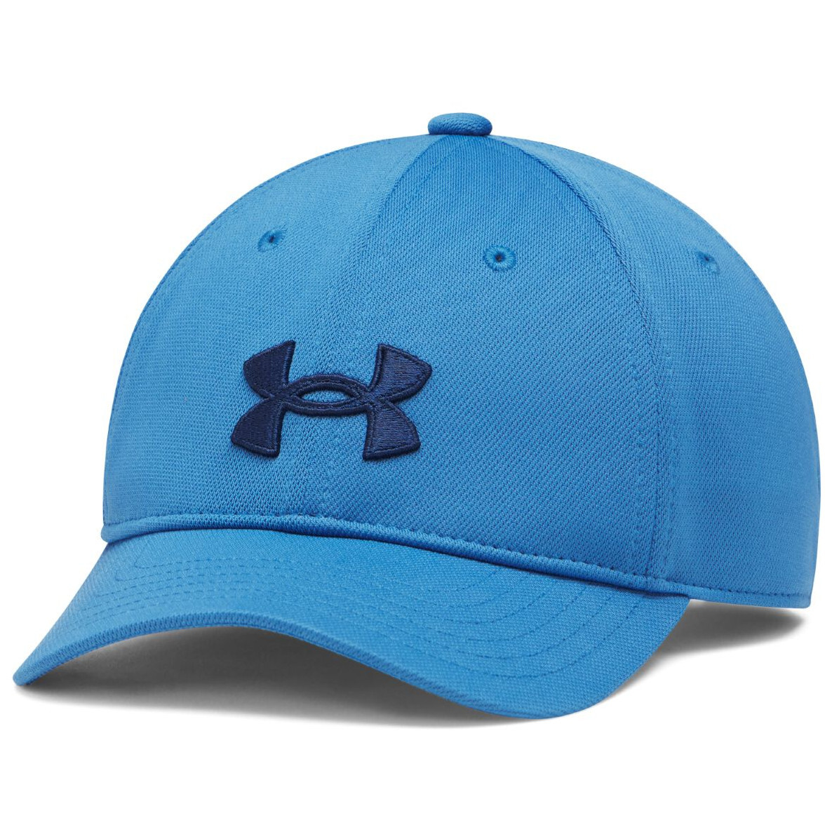 Dětská kšiltovka Under Armour B Blitzing Low Adj Aegean Blue Barva: modrá