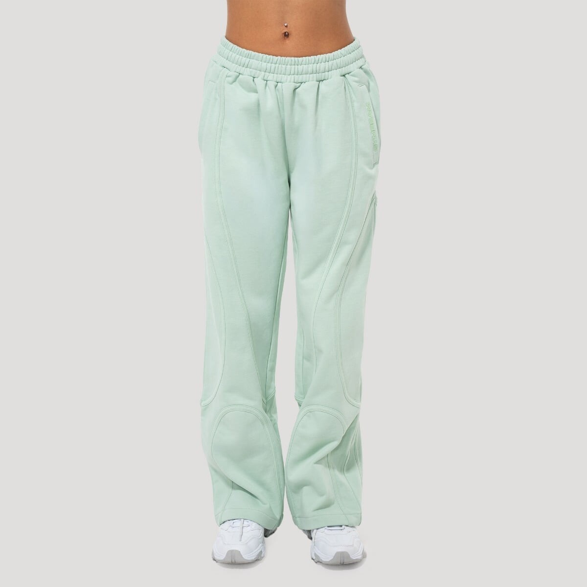 GymBeam Dámské tepláky Mochi Green