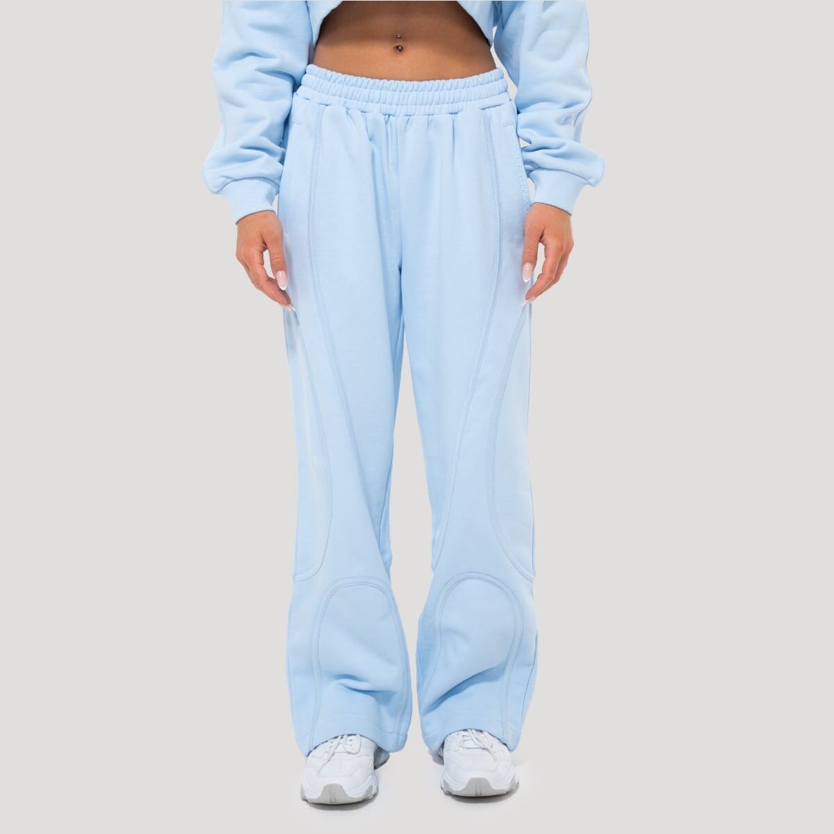 GymBeam Dámské tepláky Mochi Blue