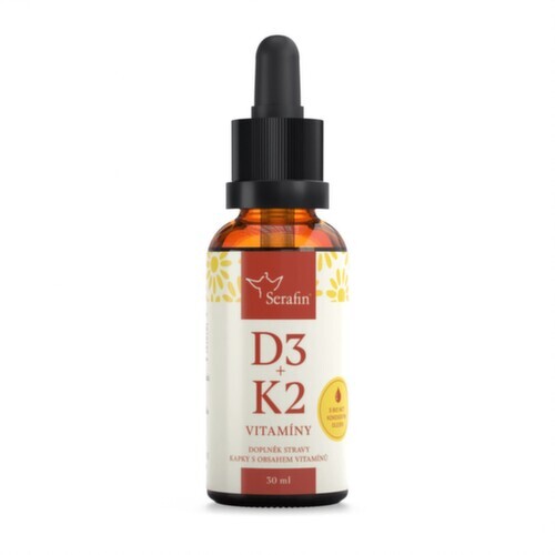 Serafin D3+K2 vitamíny 30ml