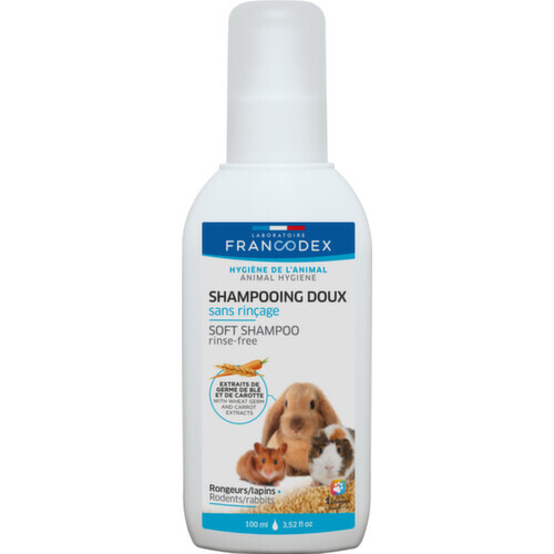 Francodex Šampon jemný bezoplachový pro hlodavce 100 ml