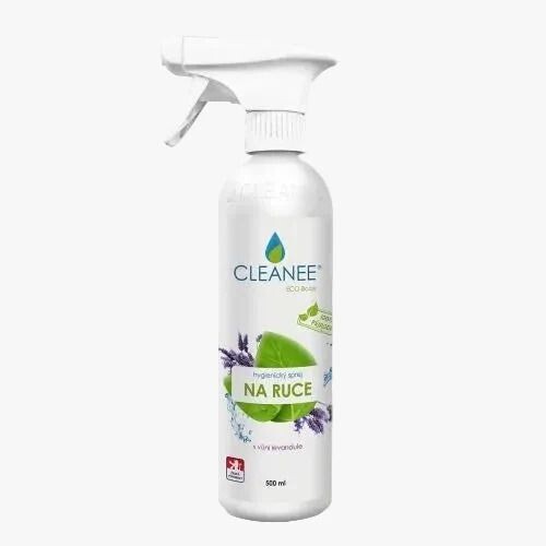 Cleanee ECO Hygienický sprej na ruce levandule 500 ml