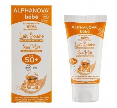 Alphanova Montbrun Alphanova SUN Opalovací krém pro miminka SPF 50 50 ml BIO