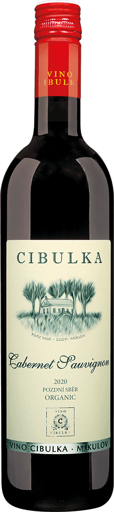 Cibulka Cabernet Sauvignon Pozdní sběr 2020 0,75l 11,5%