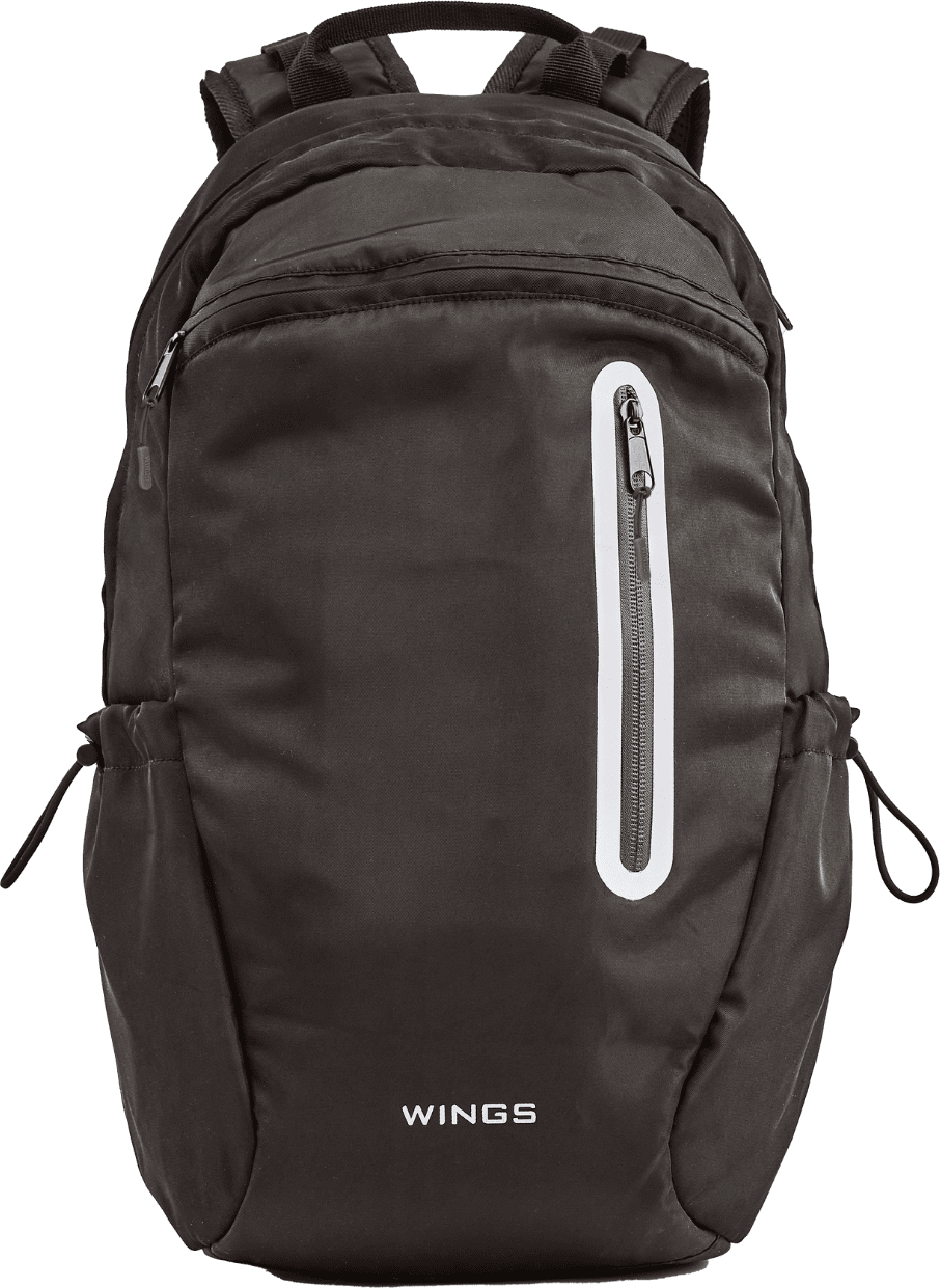 Dámský školní batoh na notebook Wings 24 l černý Velikost: ONE SIZE