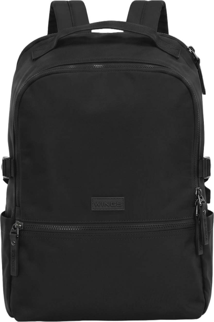 Unisex městský batoh na notebook Wings SOLENNE 22 l černý Velikost: ONE SIZE