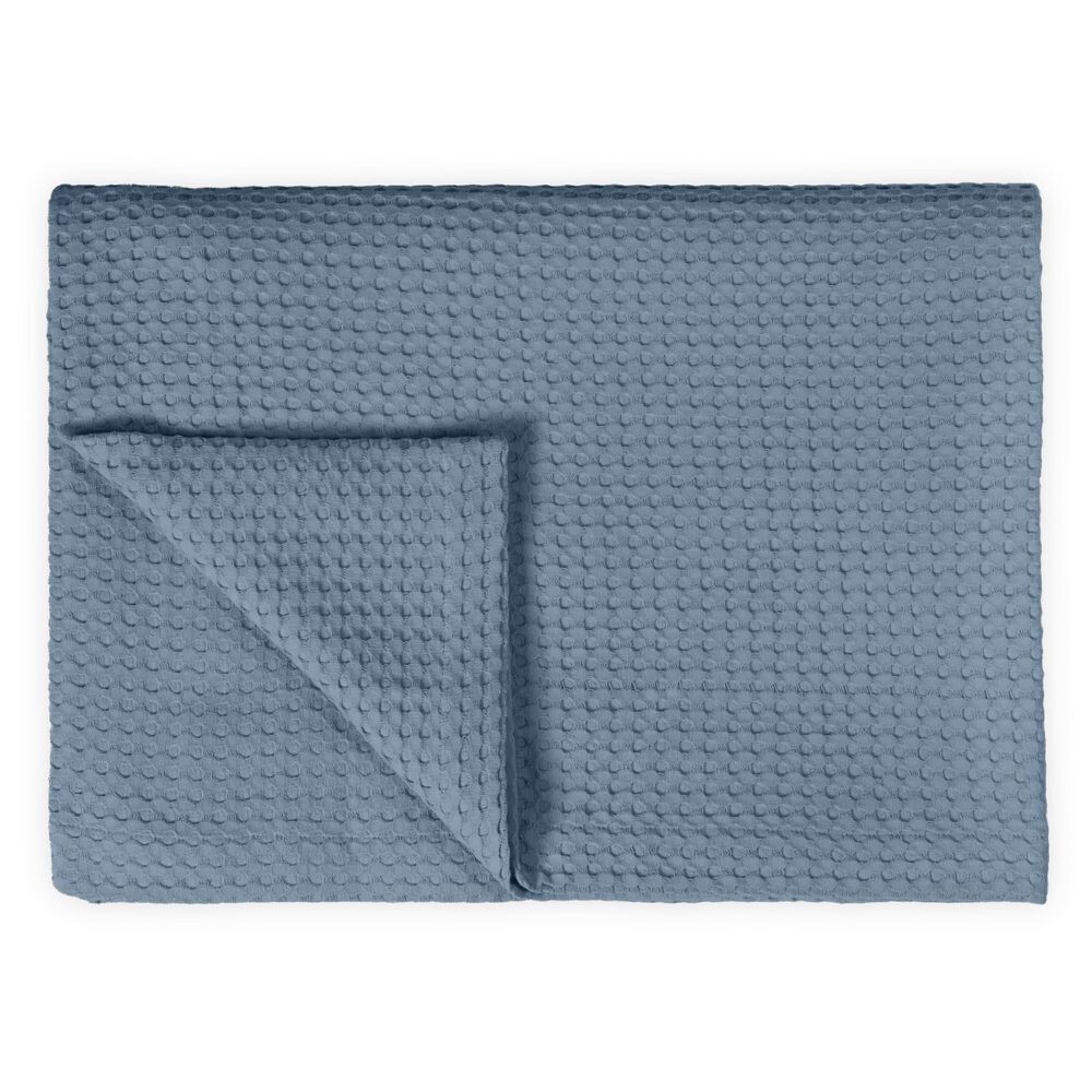 Vandyck Luxusní přehoz na postel Home Piqué waffle Faded denim - 160x250 cm