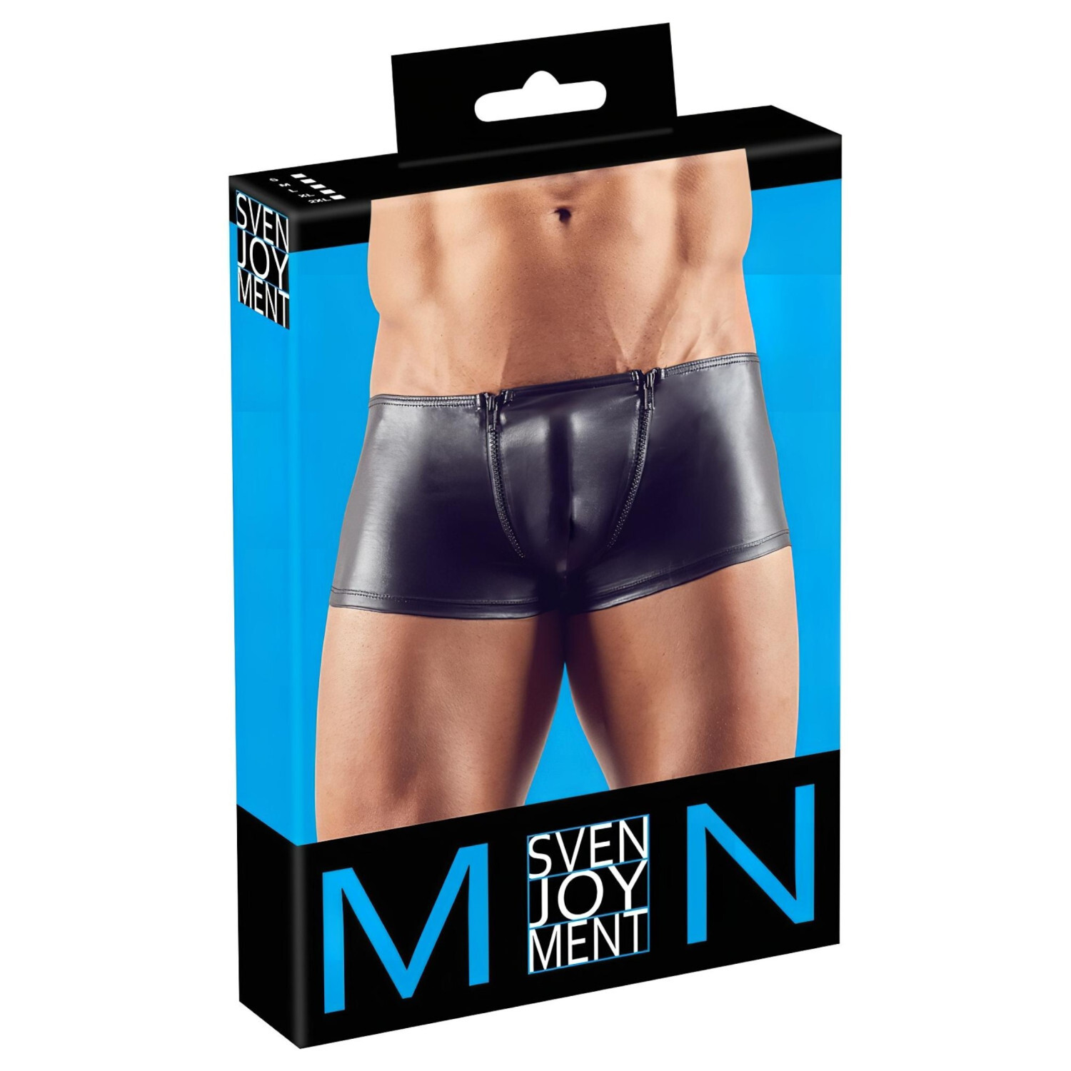 Svenjoyment - pánské boxery se zipem - černé - XXL