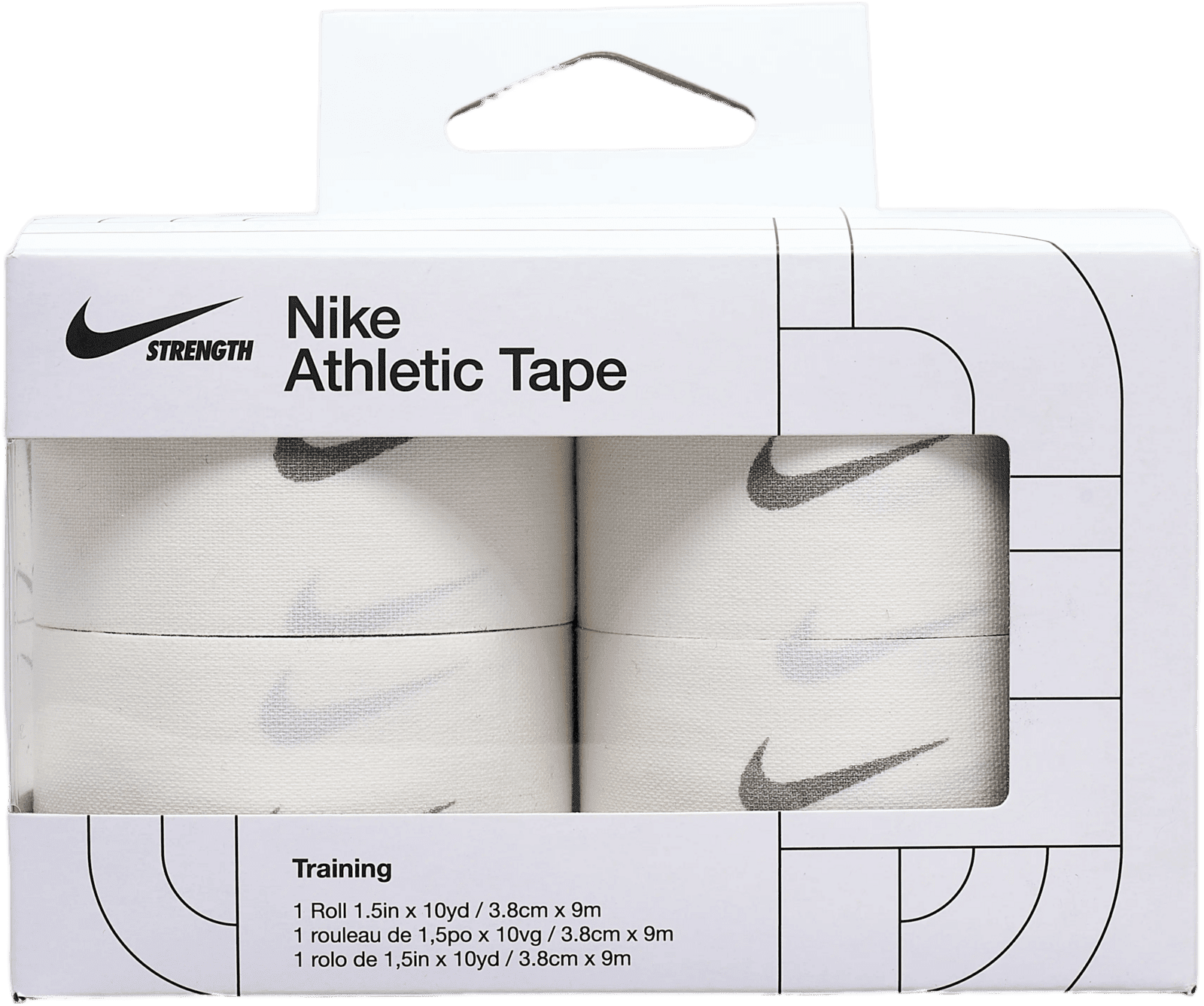 Tejpovací páska Nike Nike Athletic 4 pack