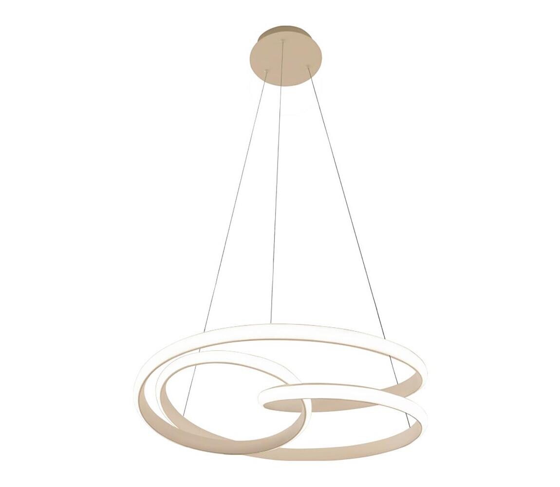 Viokef Lighting LED Lustr na lanku RIBBON LED/42W/230V béžová 4347600