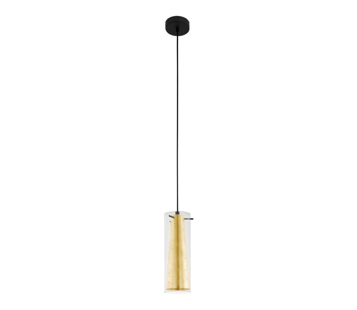 Eglo 97651 - Lustr na lanku PINTO GOLD 1xE27/60W/230V 97651